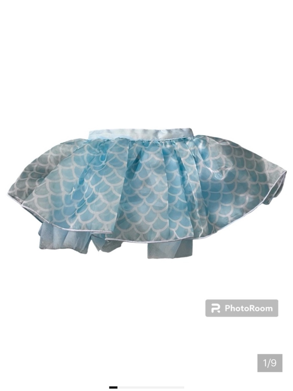 NWOT Harry Barker x Disney Ariel Little Mermaid Tutu Dog Skirt - Size Small